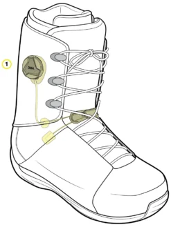 Matériel De Ski -Matériel De Ski Aspect2022SplitboardBoots 1