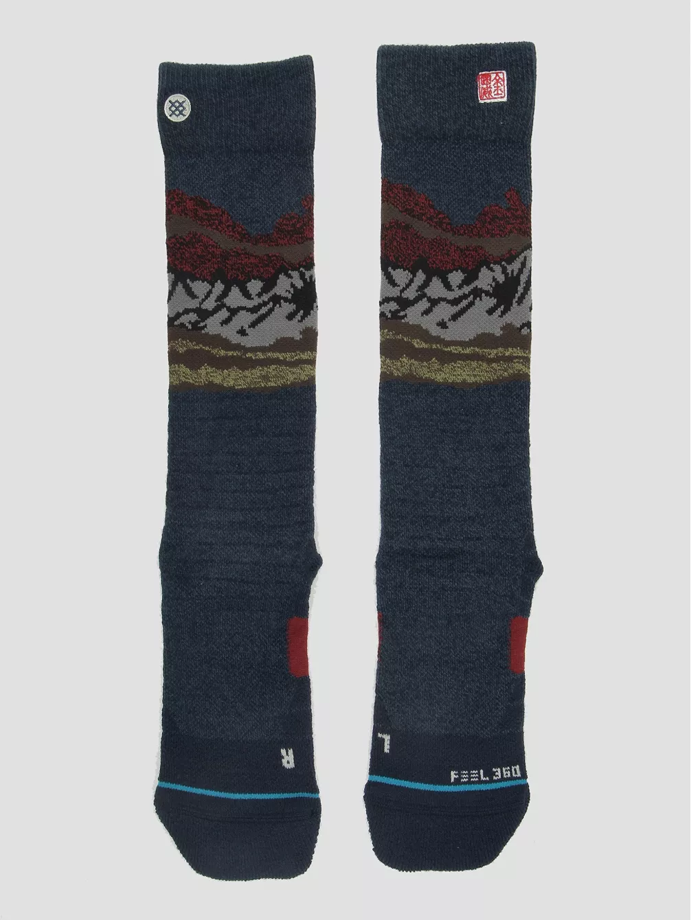 Stance Chin Valley Funktionssocken 3 Stance Chin Valley Funktionssocken