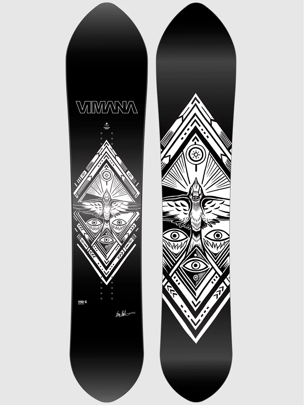 Vimana Ennitime Pow Heka 150 Snowboard 3 Vimana Ennitime Pow Heka 150 Snowboard