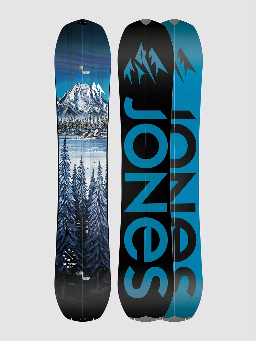 Jones Snowboards Frontier 164W 2023 Splitboard 3 Jones Snowboards Frontier 164W 2023 Splitboard