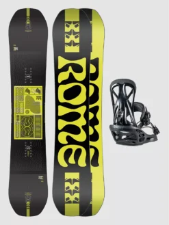 Rome Mechanic 156 + United M 2023 Snowboard-Set