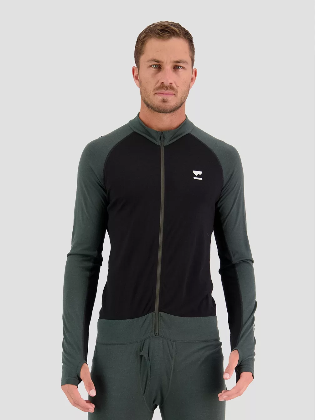 Mons Royale Merino Supermons 3/4 Base Layer Suit 3 Mons Royale Merino Supermons 3/4 Base Layer Suit