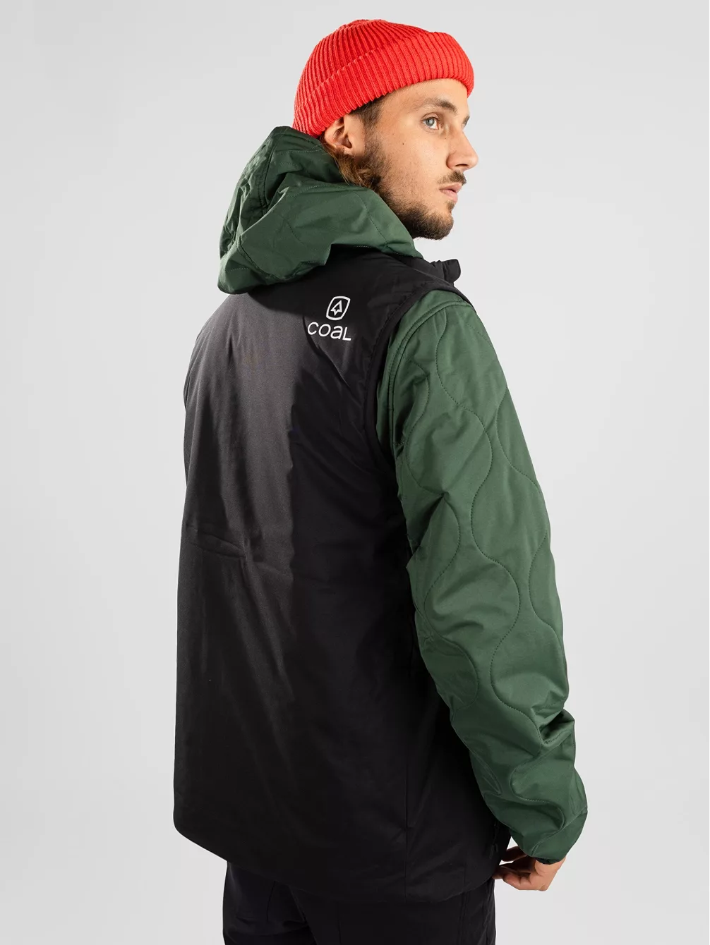 Coal Sierra Fleece Vest 4 Coal Sierra Fleece Vest – Image 2