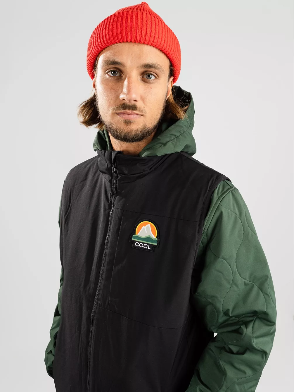 Coal Sierra Fleece Vest 3 Coal Sierra Fleece Vest