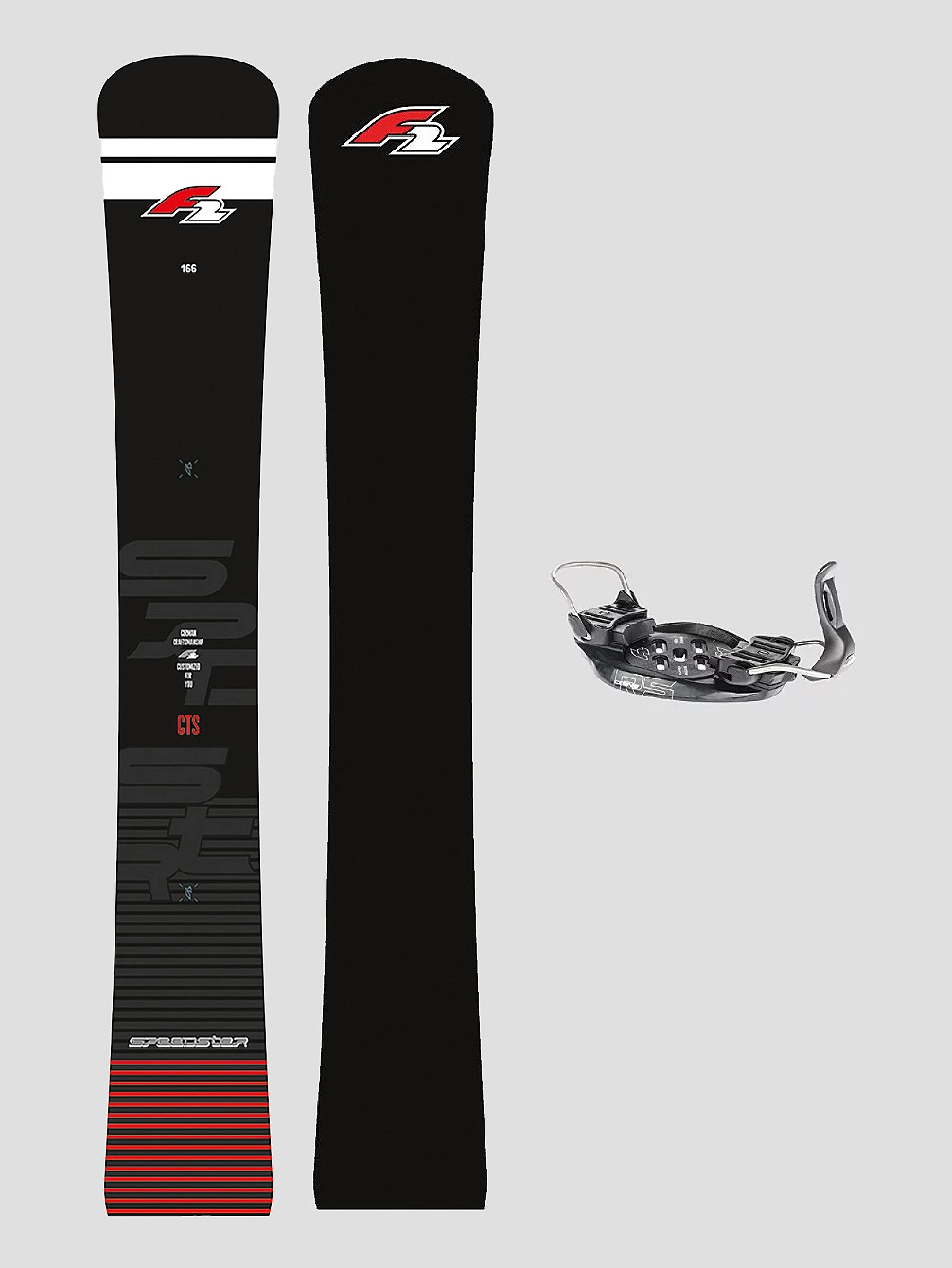F2 Speedster GTS 158 + Carve RS 2022 Snowboard-Set 3 F2 Speedster GTS 158 + Carve RS 2022 Snowboard-Set